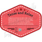 Meditation Tense and Relax Decal with audio